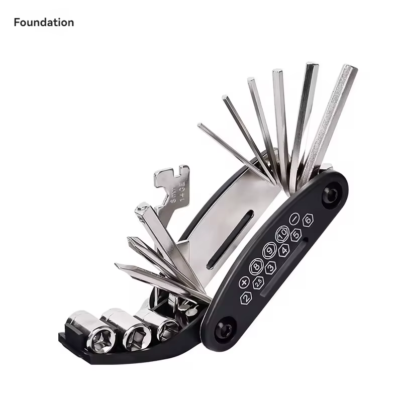 Kit d'outils de réparation de vélo multifonctionnel Portable 11 en 1, pour le cyclisme en plein air