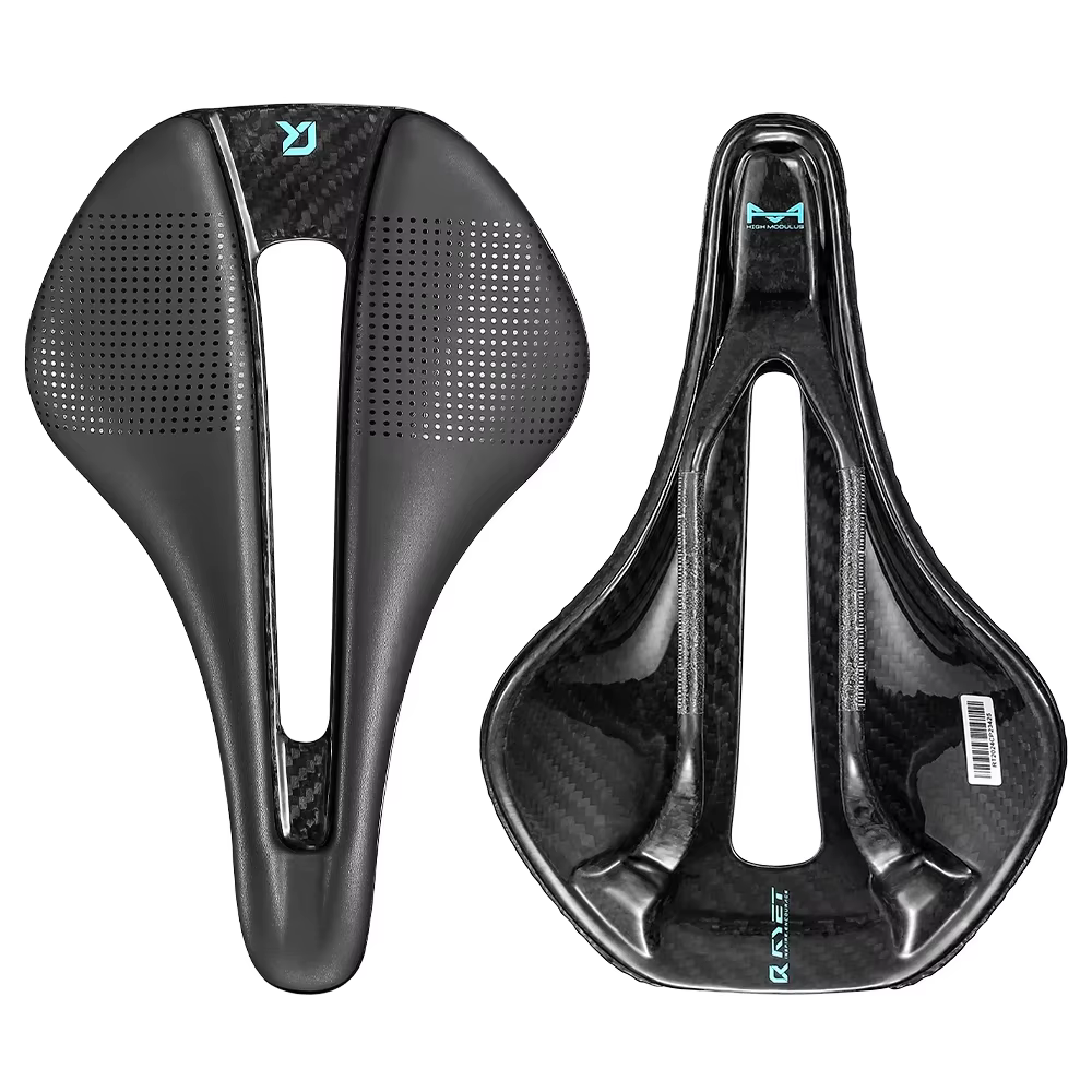 RYET selle de vélo entièrement en carbone imprimé en 3D 155mm 7x9 ultraléger 120g siège de vélo sell