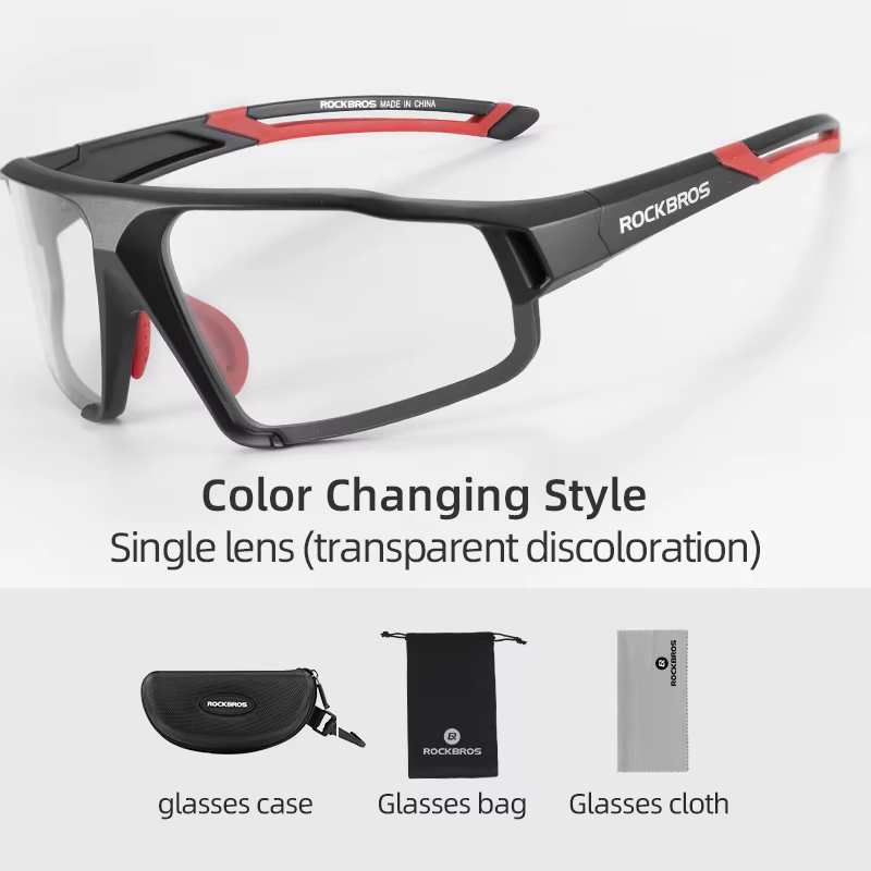ROCKBROS lunettes de cyclisme photochromiques vtt lunettes de vélo de route Protection UV400 lunette