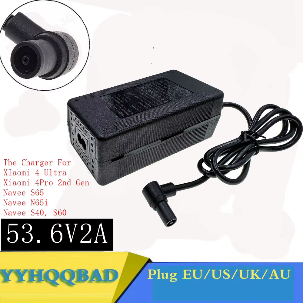 Chargeur 53.6V pour MI4 Ultra pro 2e génération Navee S65 N65i S40 S60, accessoire de remplacement p