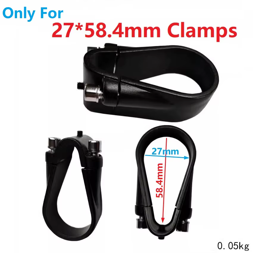 Tige de selle de vélo de route 27mm * 58.4mm 27mm * 45mm 25mm * 34.5mm 300mm 250mm tige de selle de 