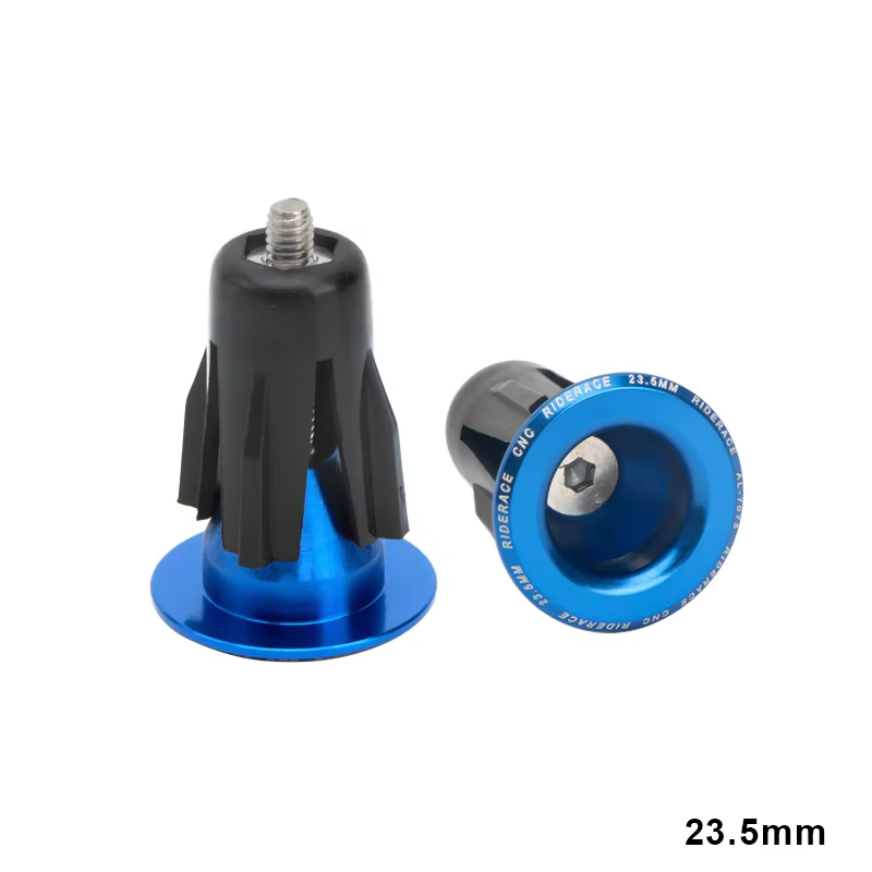 RIDERACE poignée de vélo embout de guidon 23.5MM en alliage d'aluminium route cyclisme poignées de b