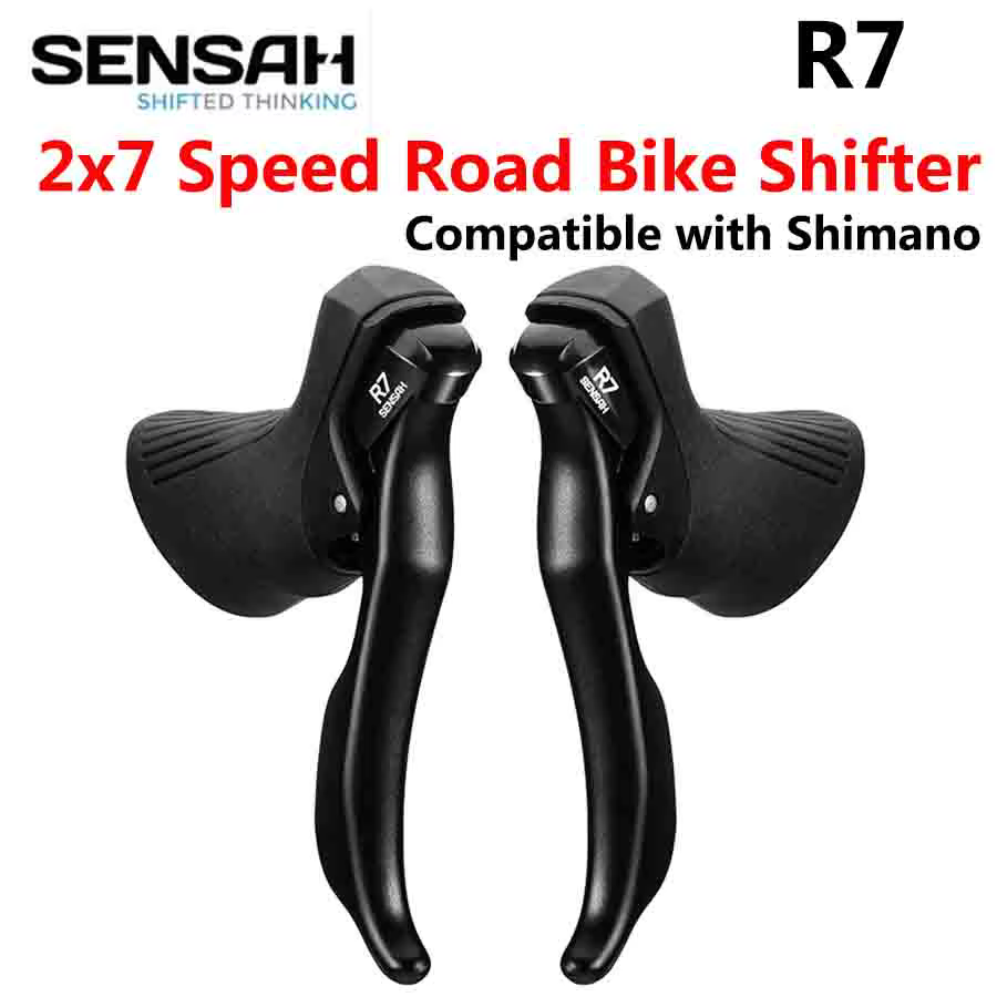 Manettes de vélo de route SENSAH STI 2x7 2x8 2x9 2x10 2x11 vitesses, levier de frein, dérailleur com