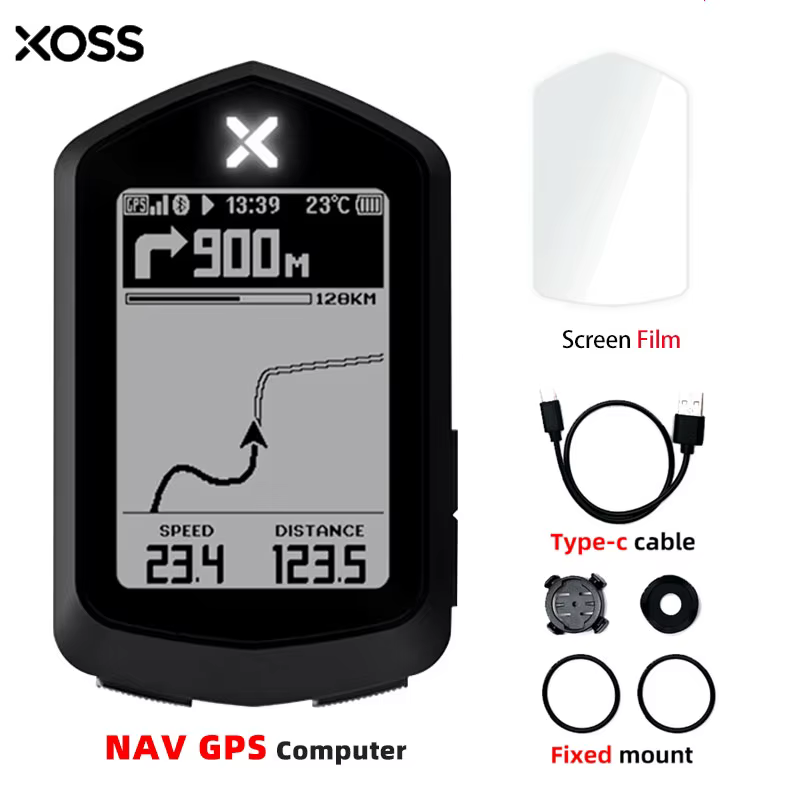 IGPSPORT – ordinateur de cyclisme GPS IGS520, avec accélérateur intégré ANT +, bluetooth 5.0, notifi