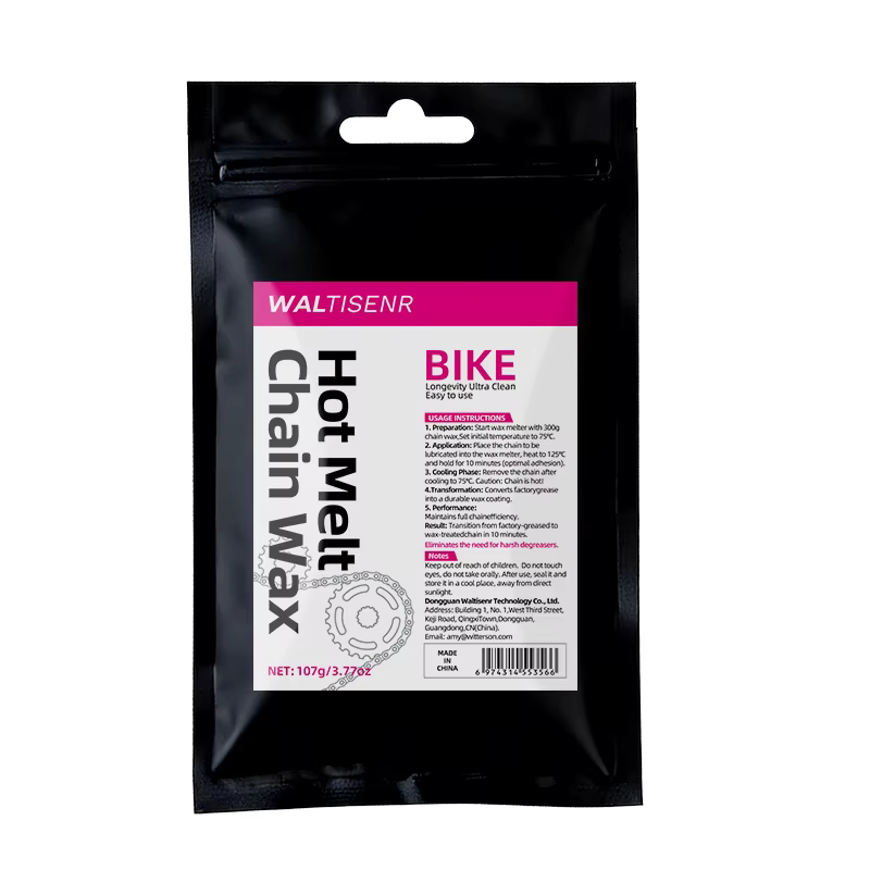 Lubrifiant pour chaîne de vélo à fusion à chaud avec formule à très faible friction – Protection dur