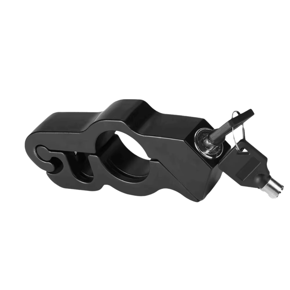 Verrou de guidon antivol robuste, verrou solide portable pour scooter, conception ergonomique, verro