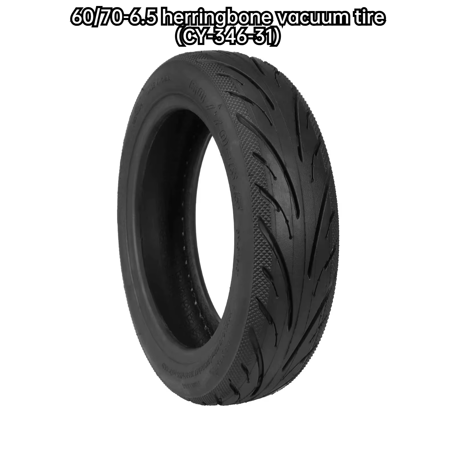 Convient pour roue arrière de Scooter Max G2 G65 60/65-6.9 pneu Anti-soufflage roue avant Max G30 60
