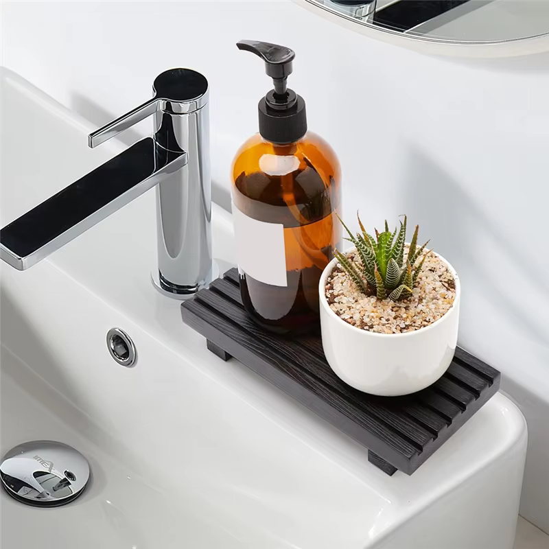 M12K-organisateur de décoration de vanité de salle de bain, petit comptoir de salle de bain, présent