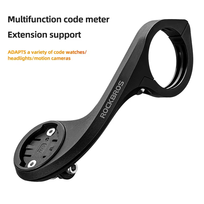 ROCKBROS RHL1000-1500 lumières de vélo support de support de lumière en Nylon support d'ordinateur d
