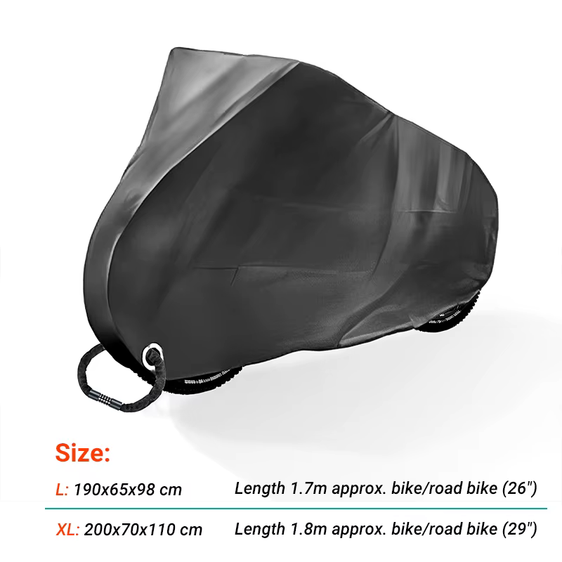 Juste de protection pour vélo de route et VTT, imperméable, en tissu, résistant à l'usure, toutes sa
