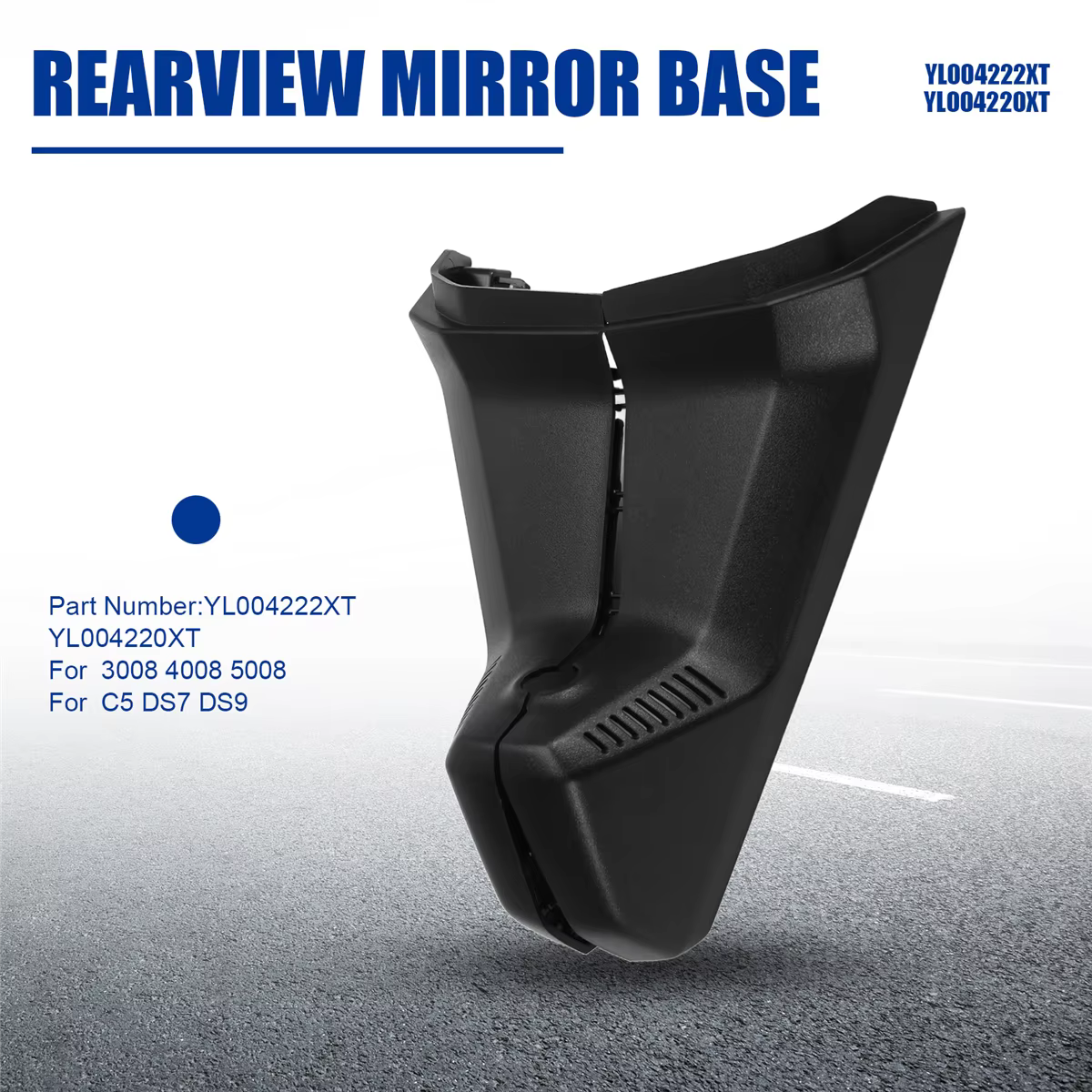 Accessoires de voiture YL004222XT YL004220XT pour Peugeot 3008 4008 5008 citroën C5 DS7