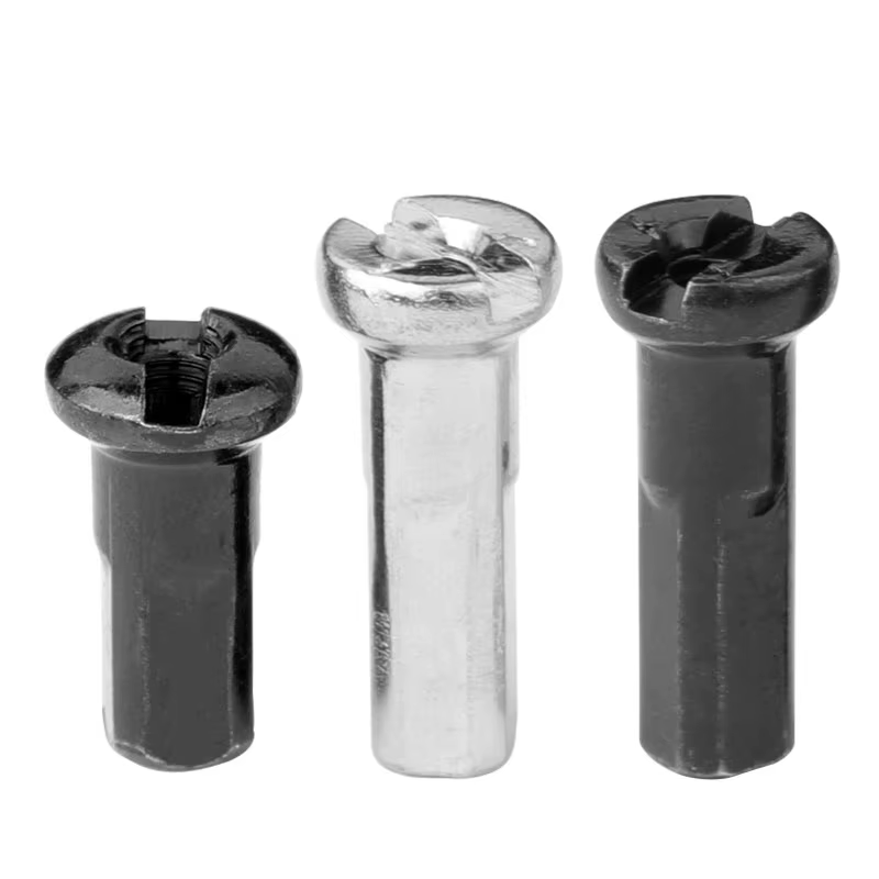Bouchons de jante en laiton pour roue de vélo de route et VTT, pièces revêtues de cuivre CU Kg, 14G 