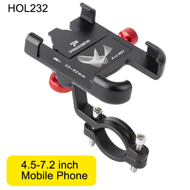 NEWBOLER – support de téléphone pour vtt, support de vélo 360 °   Support de téléphone de vélo rotat