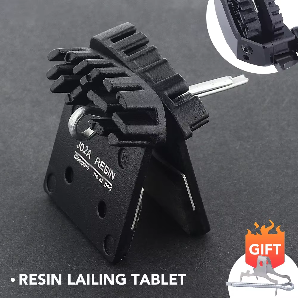 Plaquettes de frein à disque de vélo vtt J02A résine Ice Tech vélo freins hydrauliques étriers SLX D