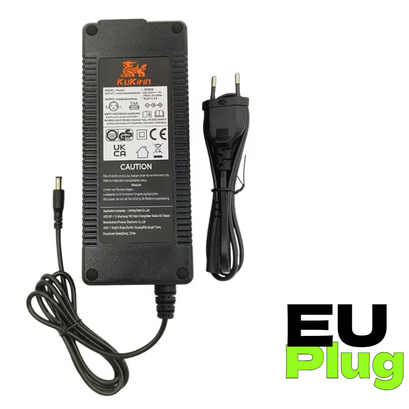Chargeur d'origine pour trottinette électrique Kukirin G3 58,8V 2,0A – Adaptateur de charge durable 