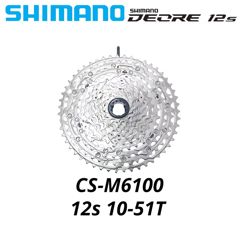 SHIMANO Deore M6100 SLX M7100 volant d'inertie de vélo de montagne 12 vitesses 12V Variable 12 vites