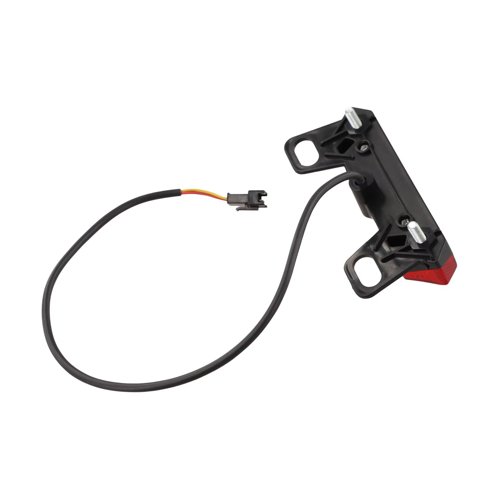 Feu arrière de vélo électrique 36-60V, 12x7x6cm, performance durable, taille compacte, matériaux rob