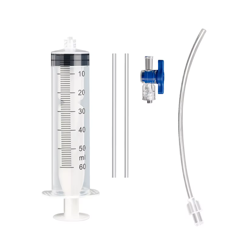Outil d'injection de liquide pour pneus tubeless de vélo, seringue de 60 ml, outil de retrait du noy