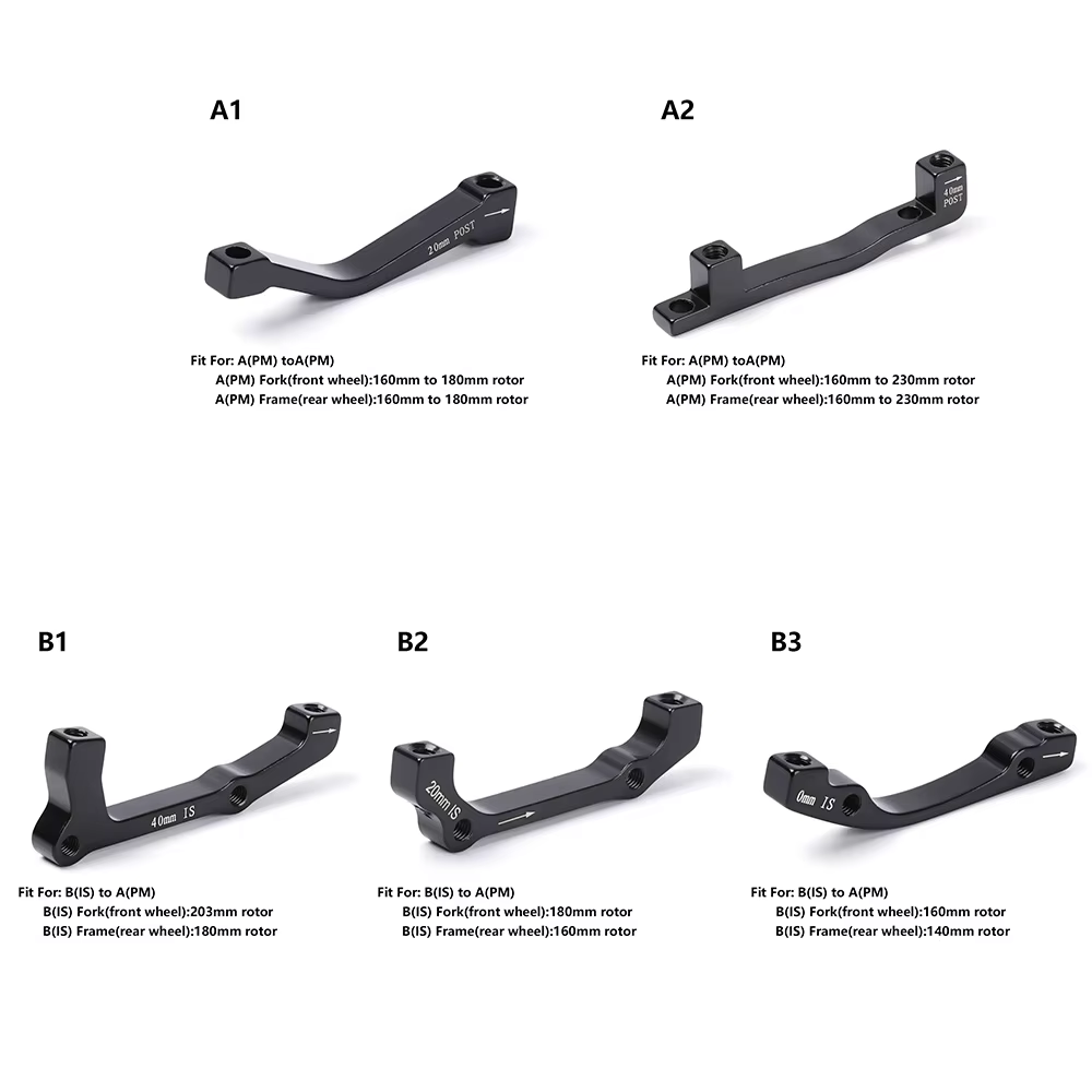 Adaptateur de montage de disque de frein VTT ultraléger, pour rotor de 140, 160, 180, 203mm
