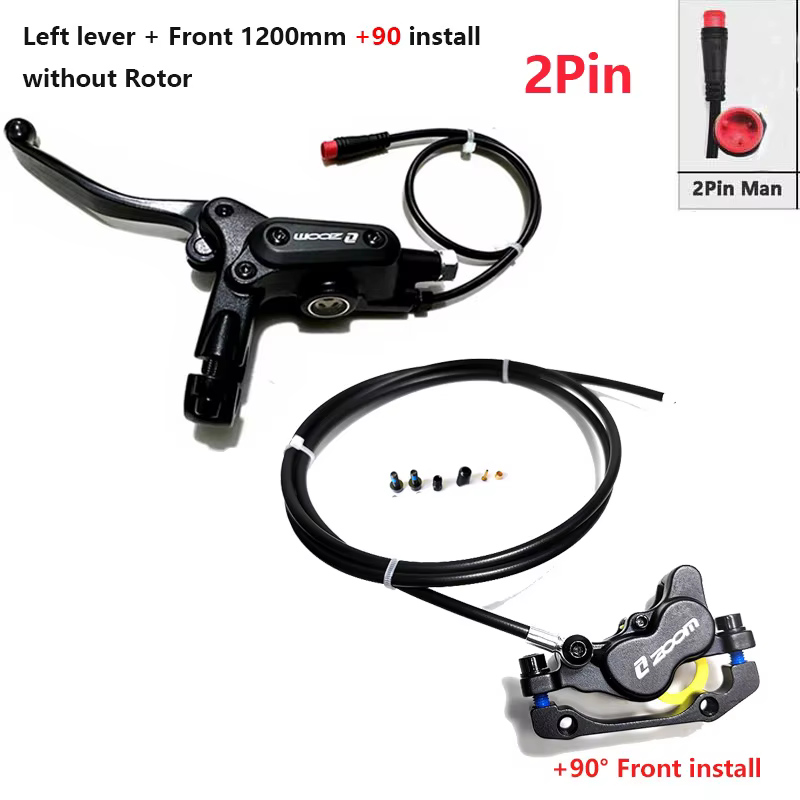 Frein de scooter électrique à 4 pistons pour Kukirin G2 Master C1 G1 Pro Kugoo G-Master ES3 FLJT113 