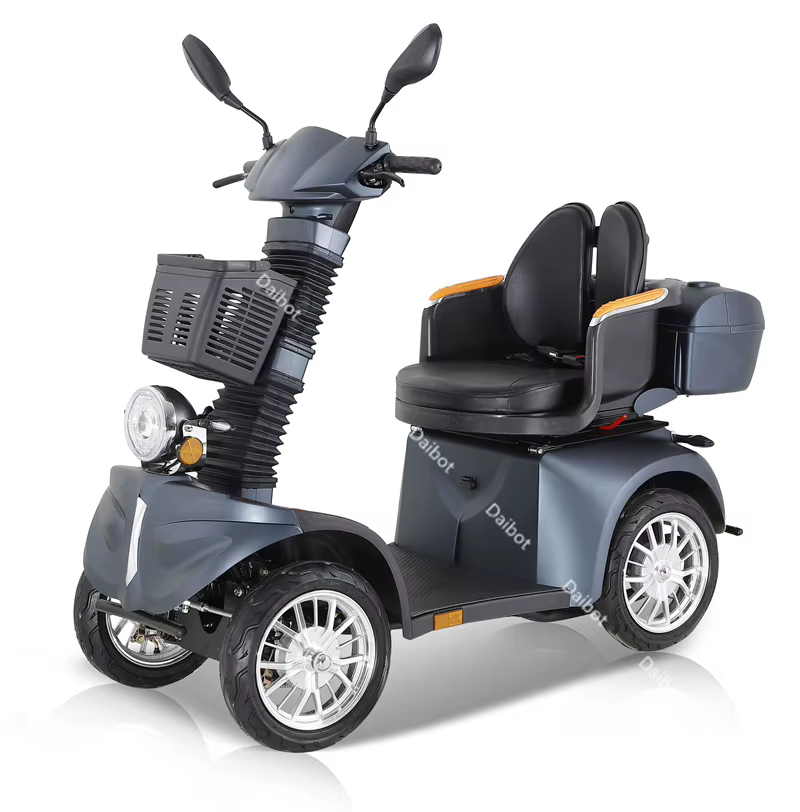 Scooter électrique pliant à 4 roues, Stock européen, pour adultes âgés, avec certification CEE/360 °