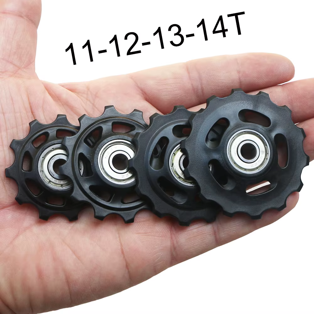 11T 12T 13T 14T roulement vtt vélo roue de guidage arrière vélo de route Jockey dérailleur arrière p