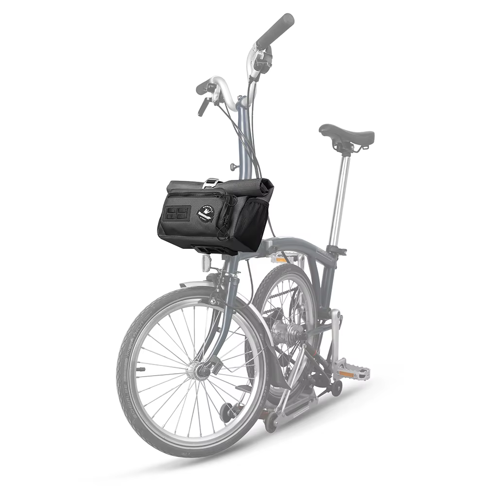 Rhinowalk – sac de guidon de vélo 4L, panier urbain avant à dégagement rapide, sac de rangement pour