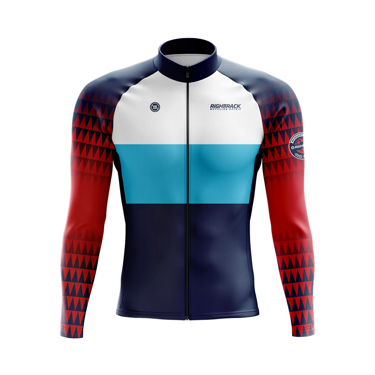 Maillot de cyclisme d'hiver pour homme, manches longues, vêtements de subvention, maille UV, haut th