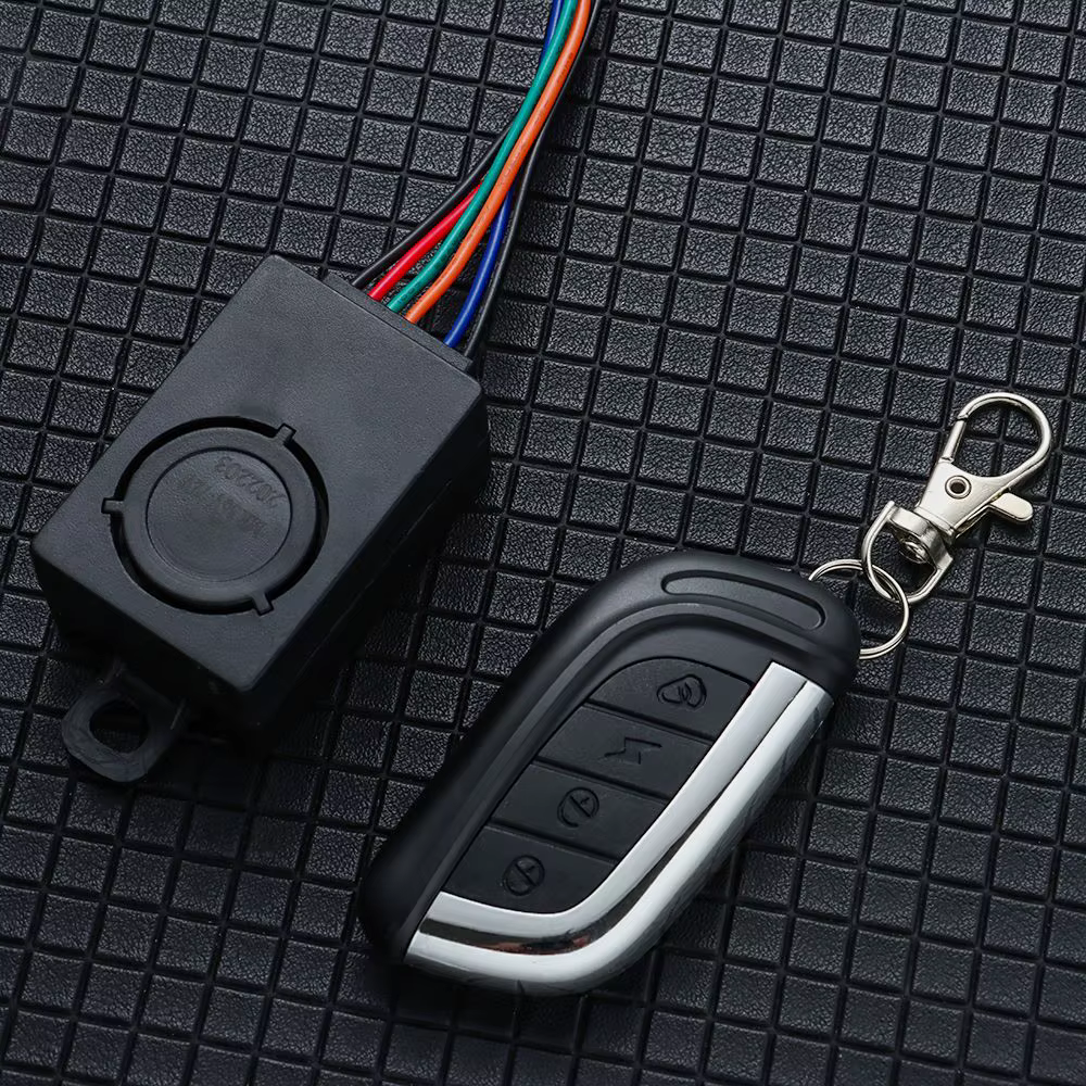 Système d'alarme de sécurité antivol pour vélo électrique, 36-72V, deux télécommandes pour moto Scoo