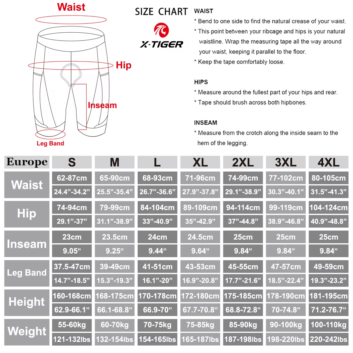 X-tiger – cuissard de cyclisme avec poche UPF 50+, short de vélo pour hommes, en Polyester à séchage