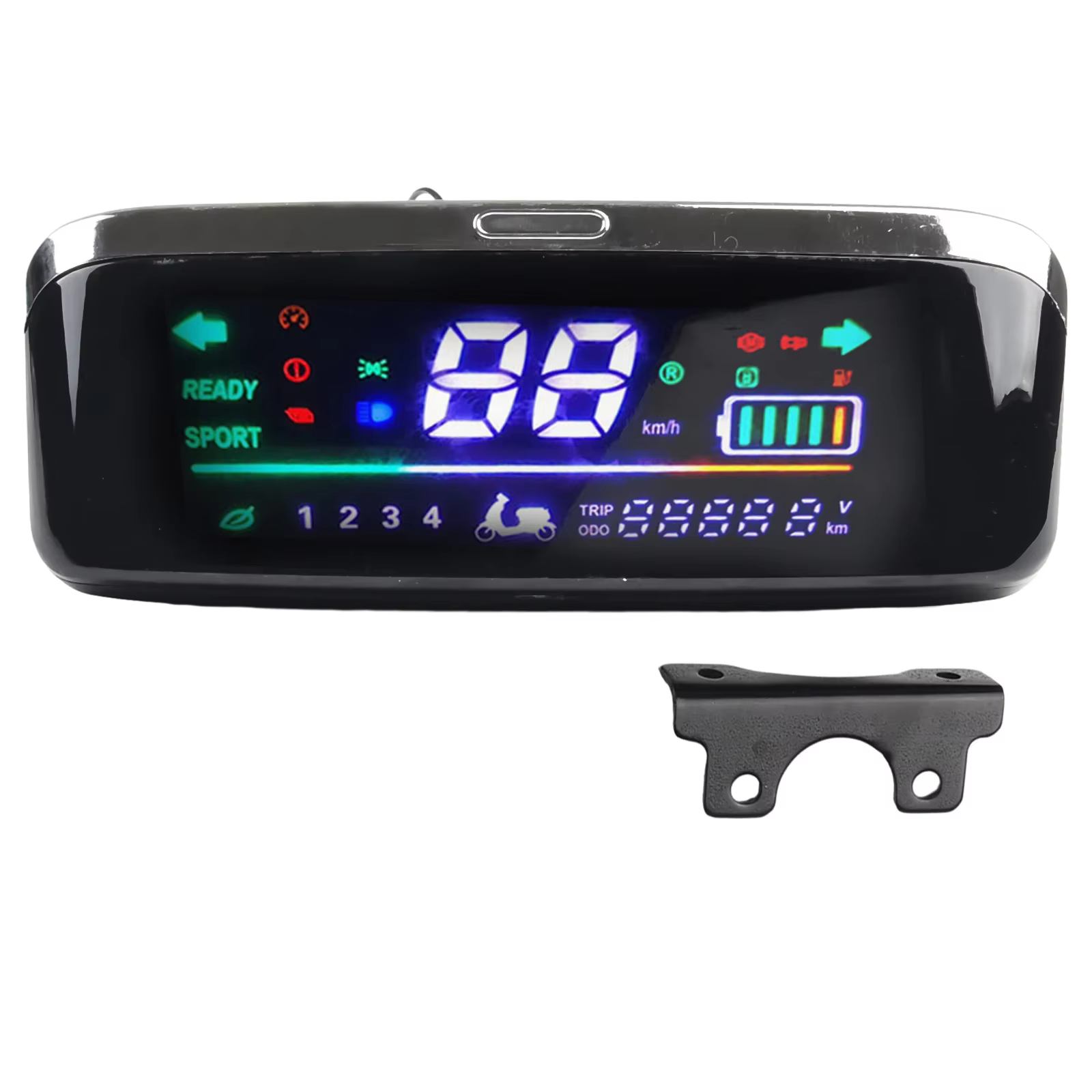 Écran LCD pour vélo électrique, compteur de vitesse, 48-72V