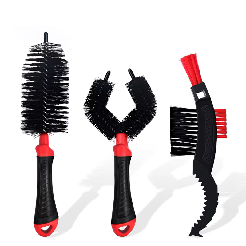 RIDERACE nettoyeur de chaîne de vélo Kit de brosses de nettoyage de cyclisme Portable épurateur de v