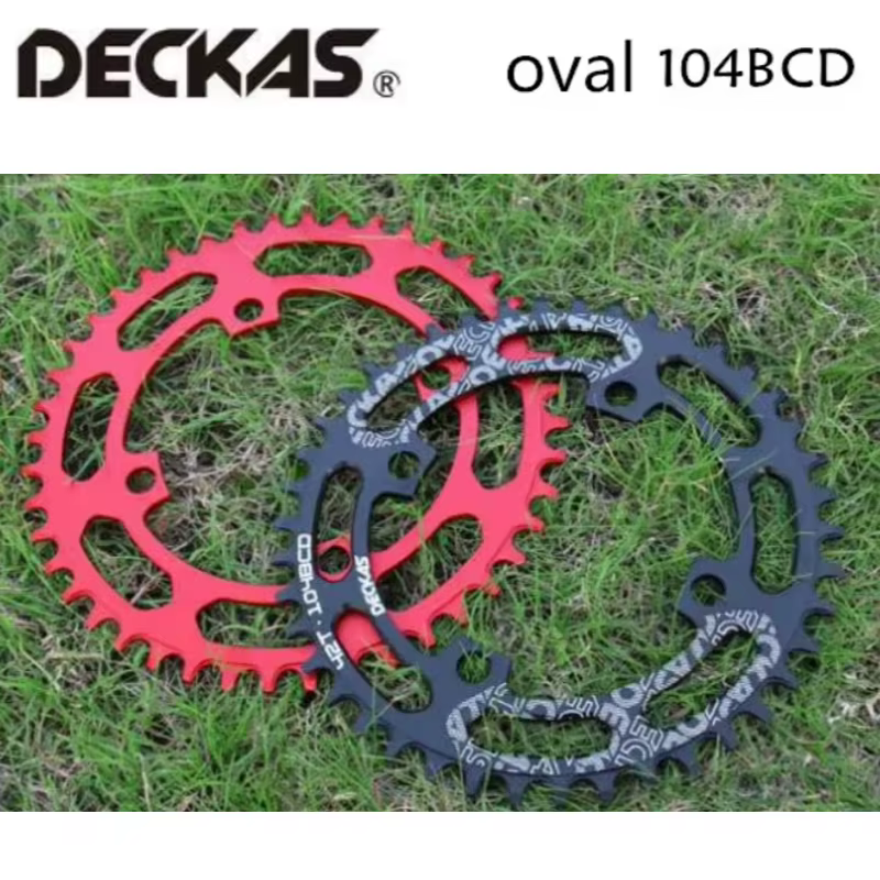 DECKAS 104BCD plateau rond ovale 40T 42T 44T 46T 48T 50T 52T vtt vélo de montagne pour Shimano 8-12S