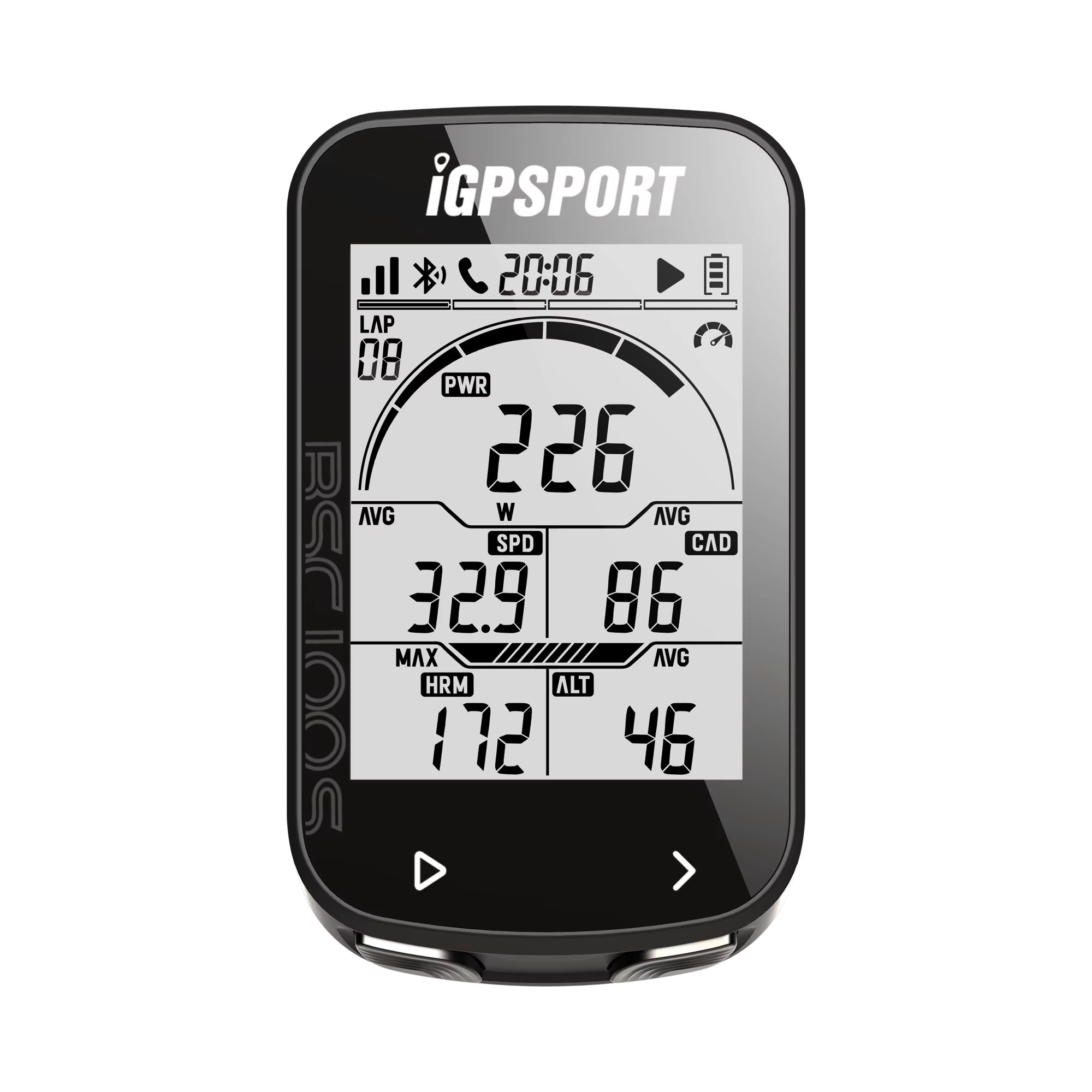 GPS Vélo Ordinateur IGPSPORT BSC100S Cycle Sans Fil Compteur De Vitesse Vélo Numérique Chronomètre V