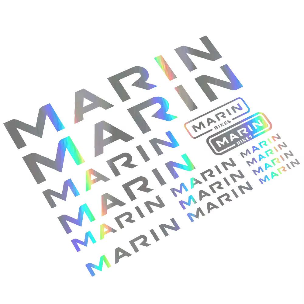 Autocollants de remplacement pour cadre de vélo Marin, Kit de cyclisme, vtt, Sport de plein air, équ