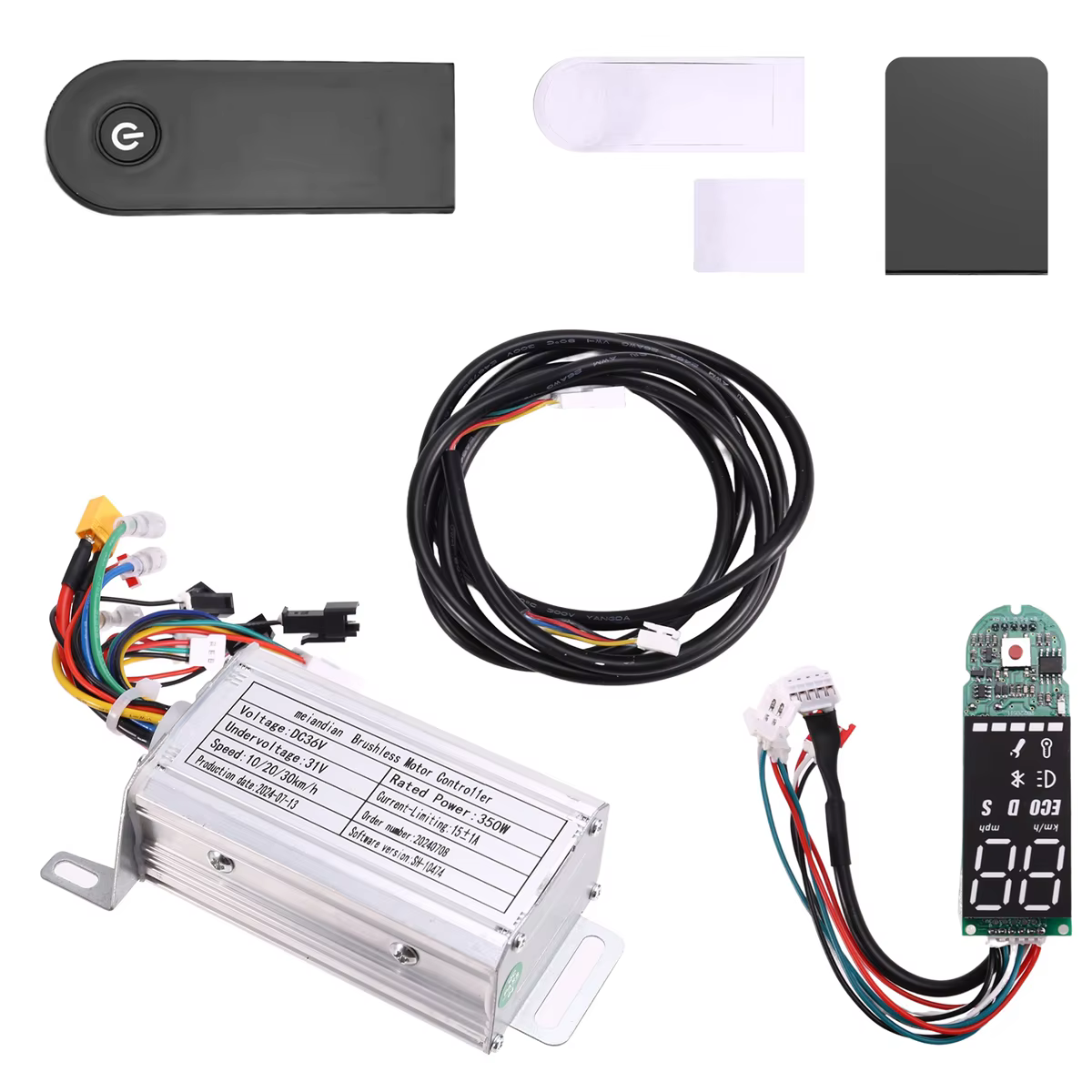 Contrôleur sans balais pour trottinette électrique Xiaomi M365/M365 Pro, 36V, 350W, compteur Bluetoo