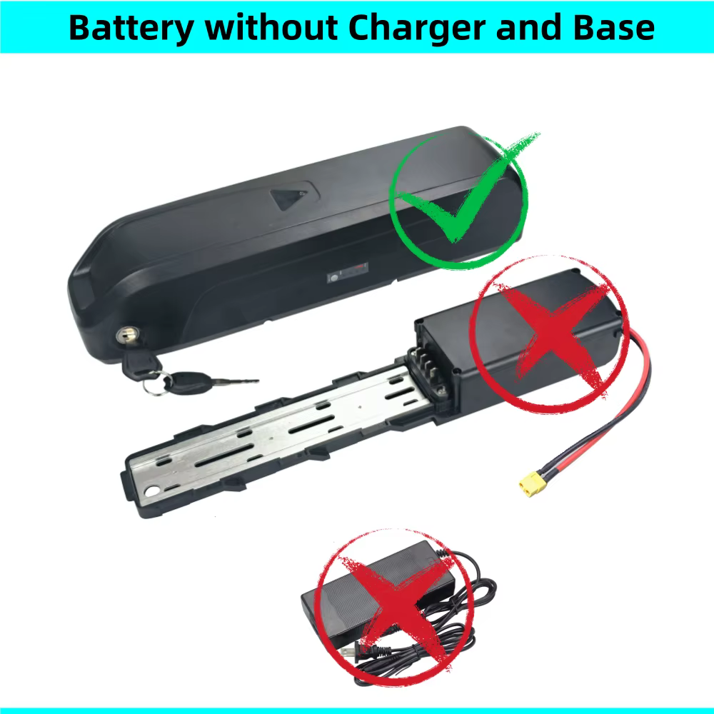 Batterie de vélo électrique de montagne Finbike M10 36v 10.4Ah 10Ah 13Ah 15Ah 16Ah 17.5Ah 48v Batter