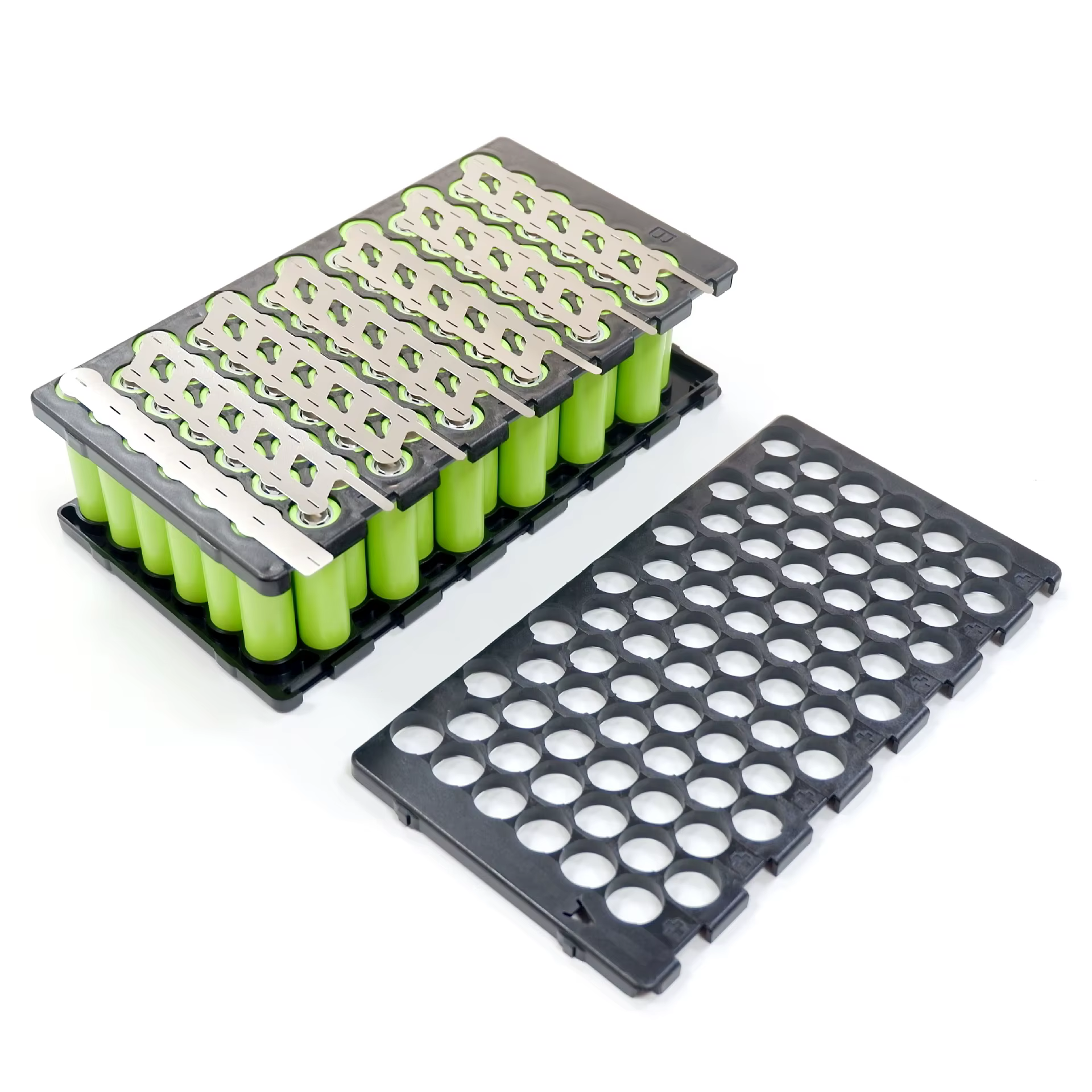 Batterie au lithium 13S6P 18650 pour vélo électrique, support de batterie au dégradpour 48V, 5Ah, 20