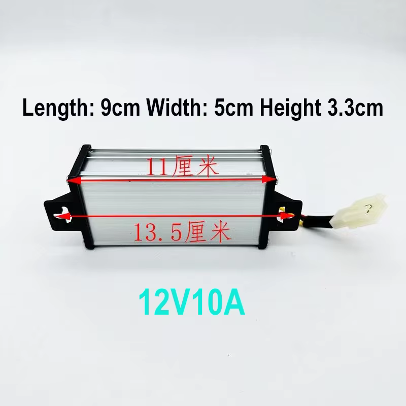 Convertisseur DC pour vélo électrique 48V/60V/72V vers 12V, régulateur de tension abaisseur 10A/20A/