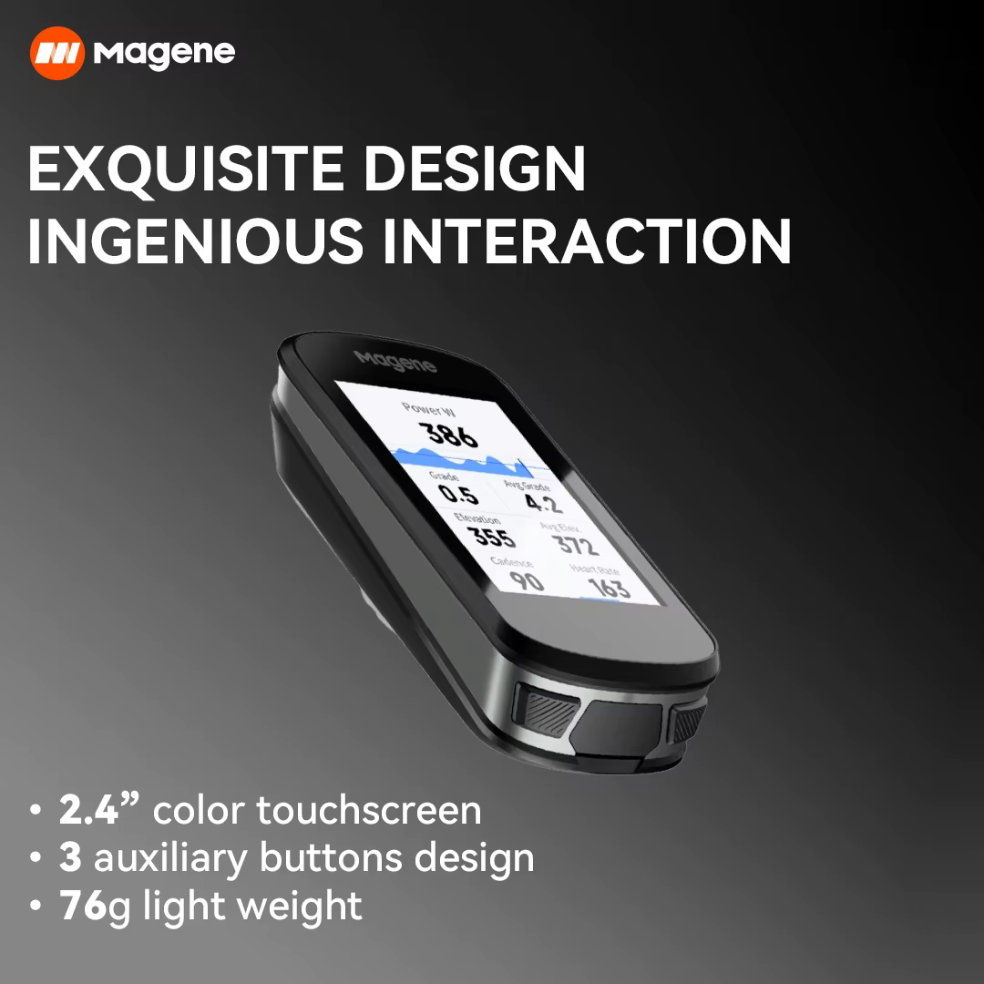 Magene C506 GPS ordinateur de vélo Navigation WiFi compteur de vitesse de Cycle chronomètre numériqu
