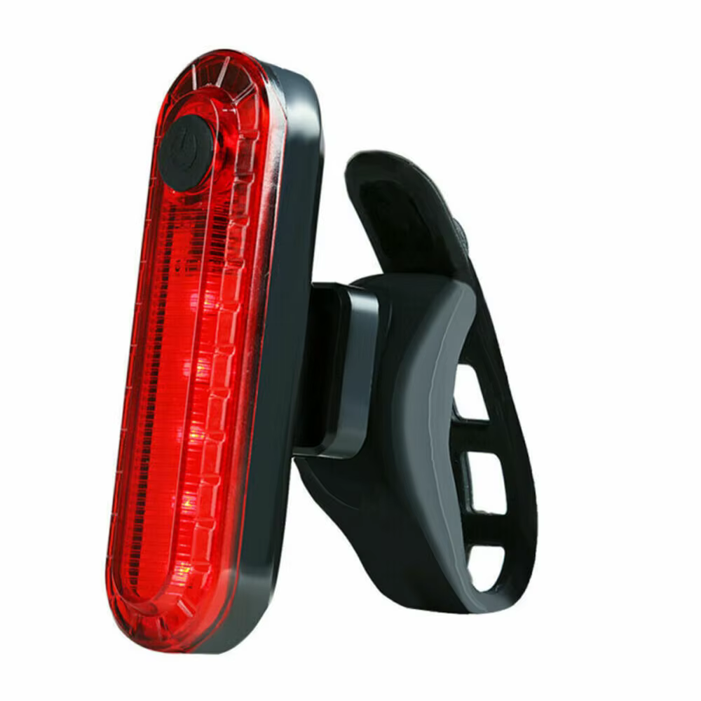 Feu arrière de vélo LED rechargeable par USB, feu arrière rouge lumineux, sécurité du cyclisme pour 