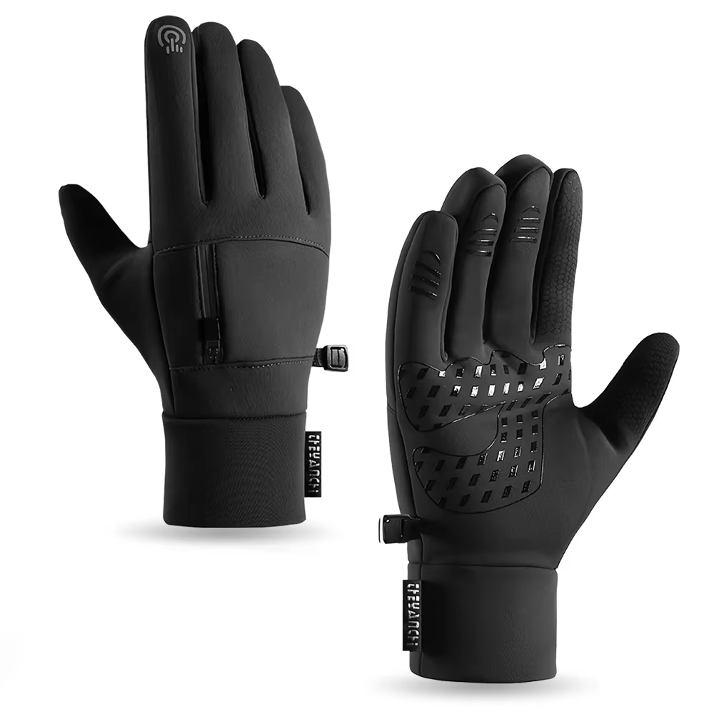 Gants de cyclisme pour écran tactile, pour moto, Scooter d'extérieur, coupe-vent, imperméables, pour