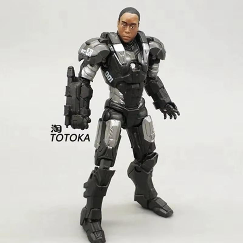 Modèle de figurine d'action Marvel Iron Man Avengers, statue d'anime, figurine de machine de guerre,