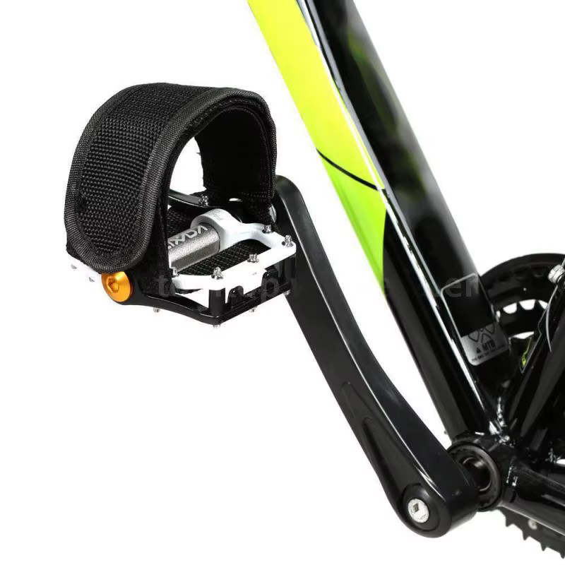 1 paire vélo vélo vélo doux fixe engrenage pédale bande pieds ensemble pédale sangles vélo pied sang