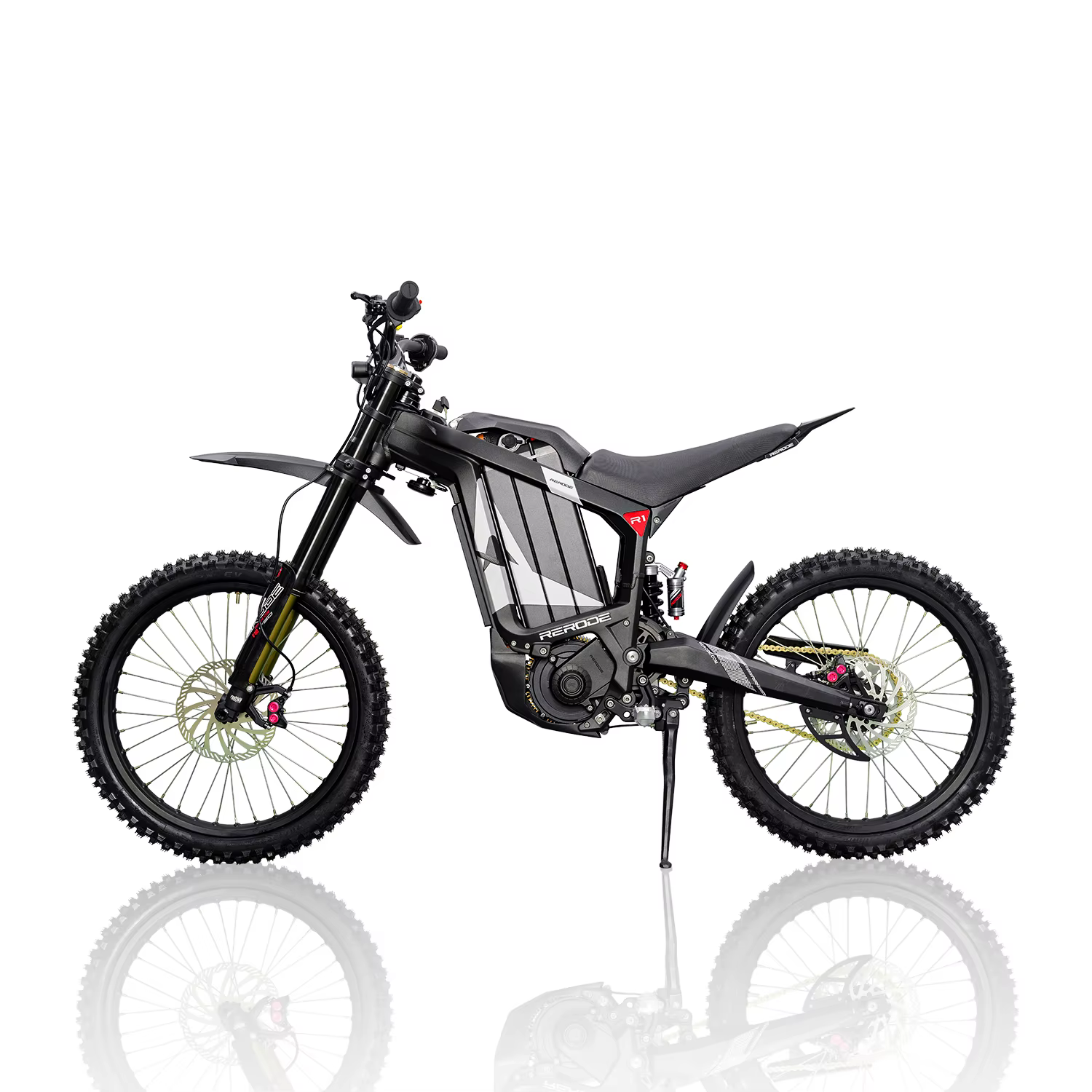 Rerode R1 72V 8000w Middrive vélo de saleté électrique 35AH LG batterie puissante hors route EBike T