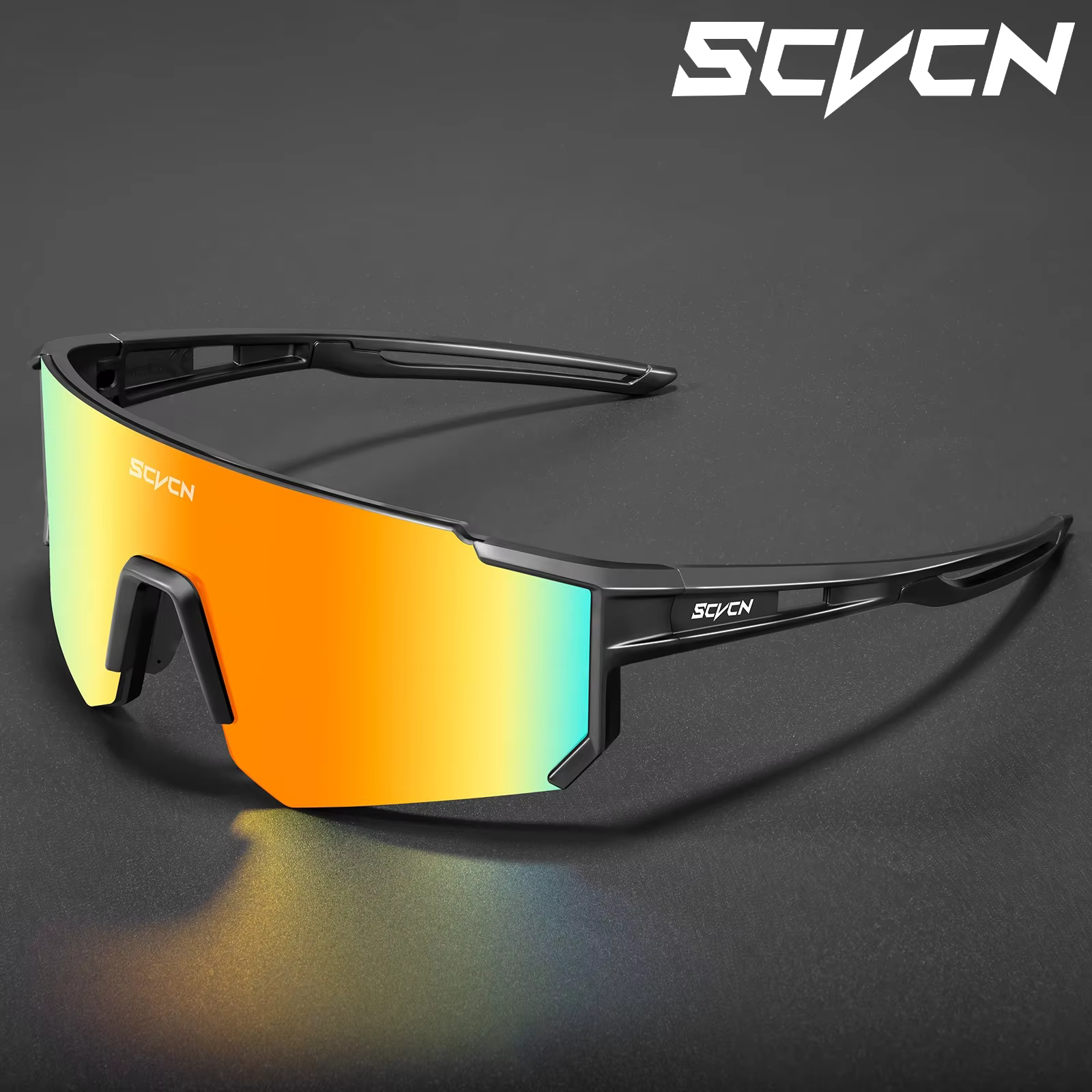 SCVCN nouveaux hommes vélo lunettes de soleil femmes en plein air cyclisme lunettes vtt conduite vél