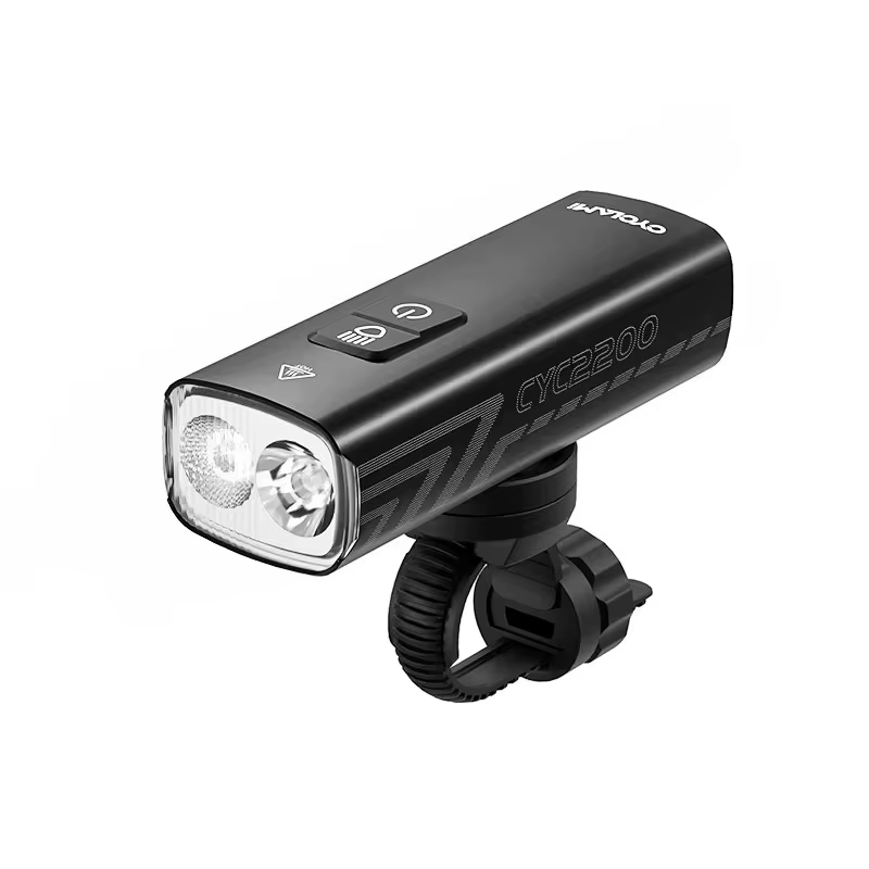 CYCLAMI CYC2200 vélo lumière avant lampe type-c Rechargeable vélo lumière IPX6 étanche phare vélo ac