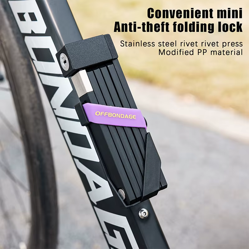 Gardez les Cycles en sécurité avec un verrou de vélo pliant durable OFFBONDAGE ; Sécurité antivol po