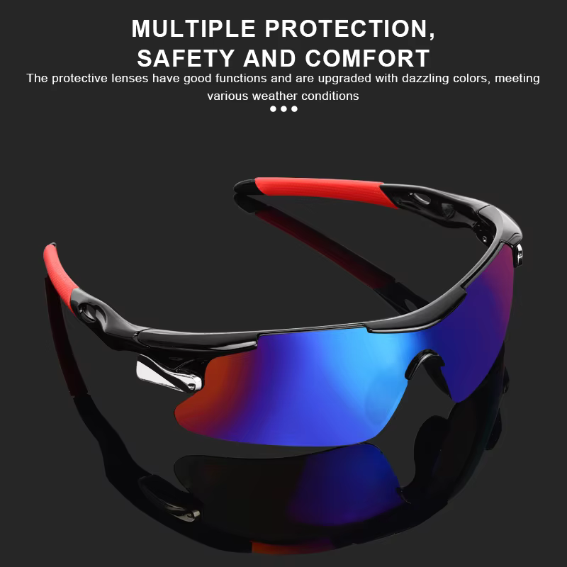 Nouvelles lunettes de cyclisme UV400 multicolore hommes femmes Sport de plein air équitation lunette