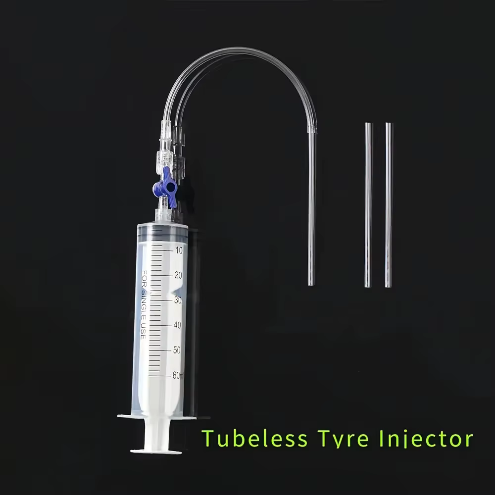 Outil d'injection de liquide d'opathie de vélo sans chambre à air, injecteur de mastic sans chambre